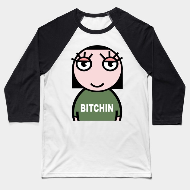 Bitchin Baseball T-Shirt by Cheeky Greetings